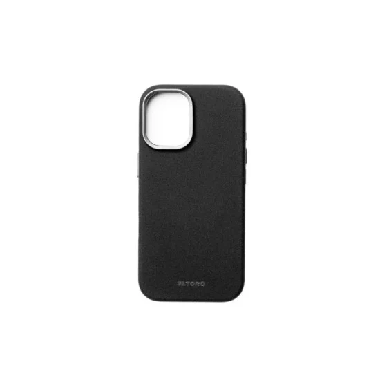 Eltoro magsafe silicon with camera stand case for iphone 17 - black